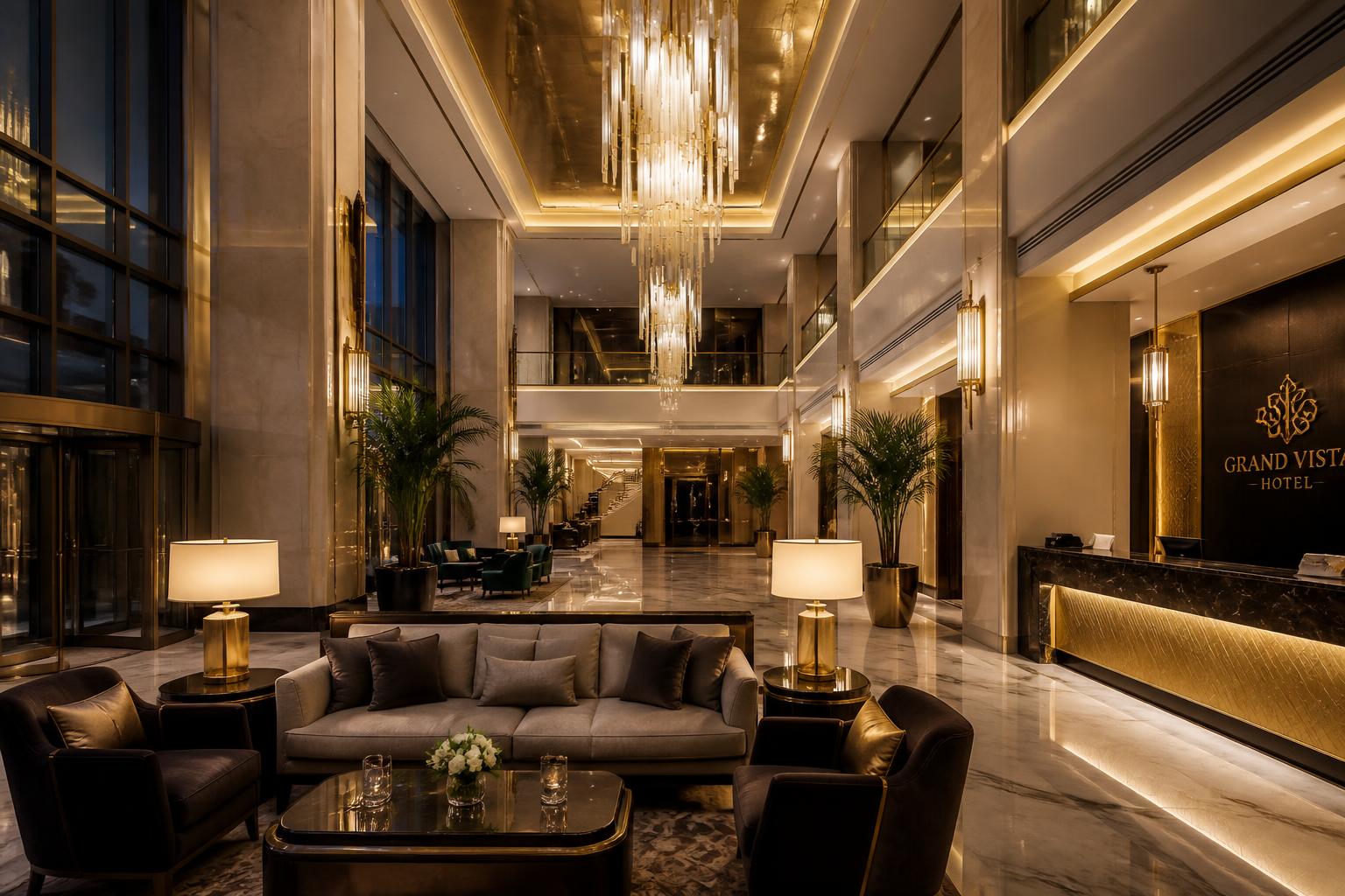 Hotel-branded lobbies & lounges